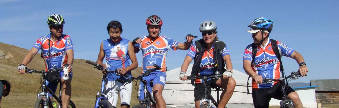 Biking tour Mongolia