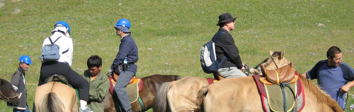 Horse riding tour Mongolia