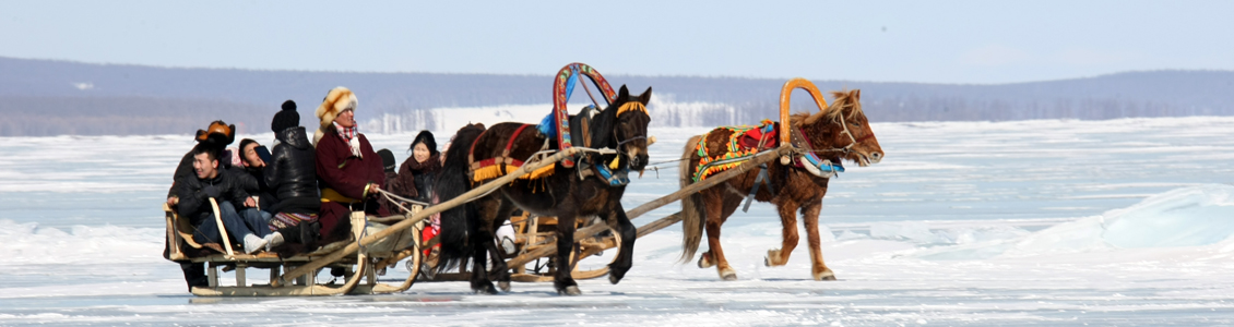 Mongolia ice festival